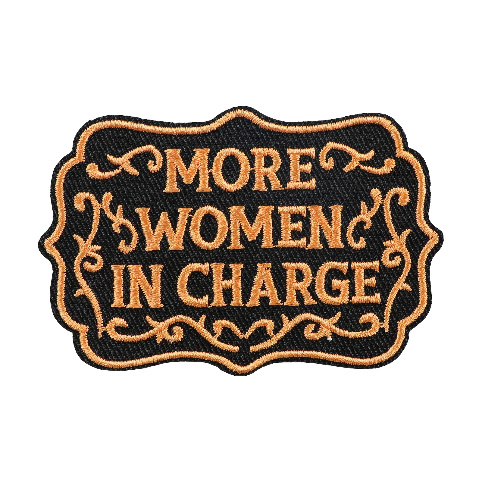 TEMU 1pc "more Changing" Inspirational Quote Embroidered Patch, Suitable For Clothes, Jackets, Hats, And Accessories