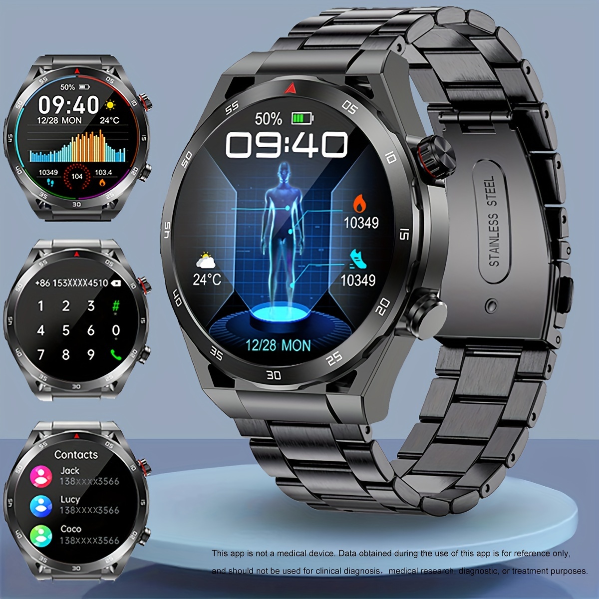

Smart Watch For Men, Wireless Call Smart Watch, Ideal Choice For Gifts