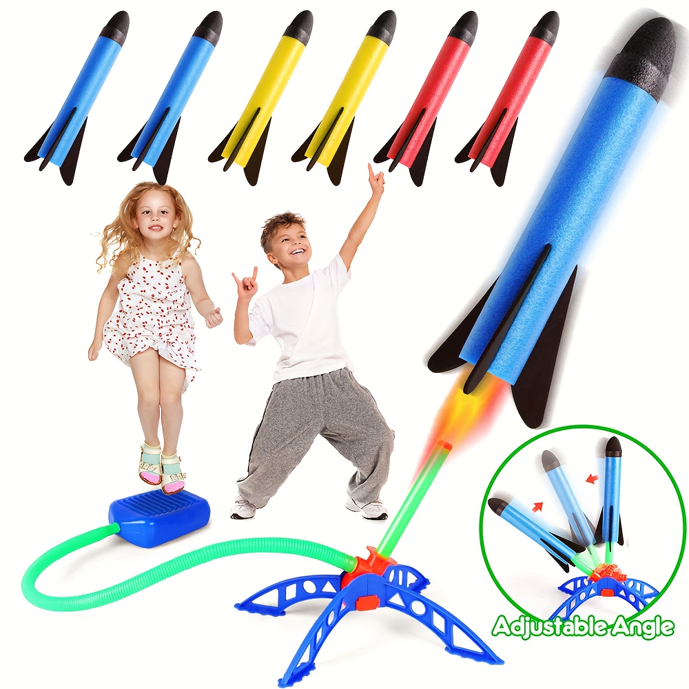 Lance-fusée pour Enfants, Lance-fusée Ajustable, Un Jeu Amusant