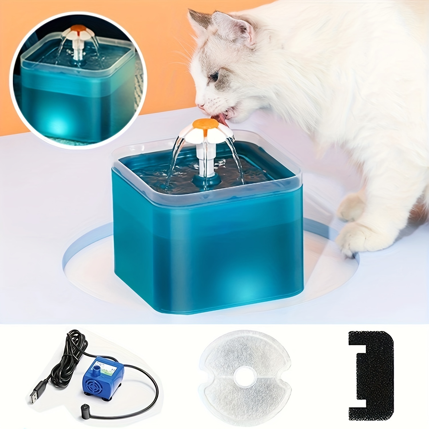 usb electric automatic pet water filter dispenser Temu