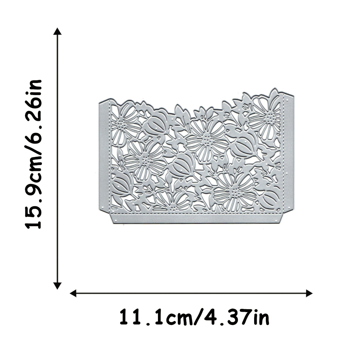 E-shop Kreative Blumen Metall Schneidstempel, Hochwertige Kohlenstoffstahl Prägungs Schneidstempel, Album Kunstbedarf, Geeignet für Scrapbooks, Album