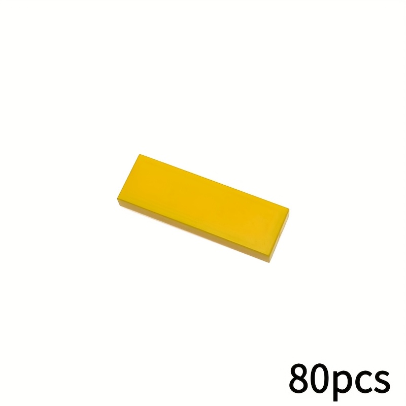 80pc 1x3 Flat Bricks for MOC Building Blocks 63864
