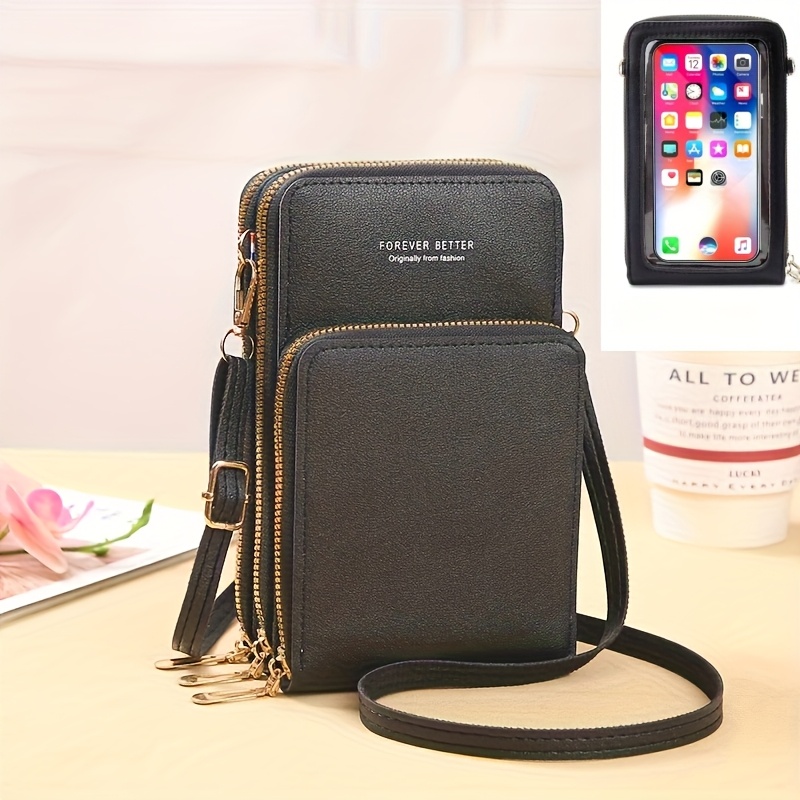 Smartphone Wallet Bag For Women With A Large Capacity, Designed To Be Worn Crossbody