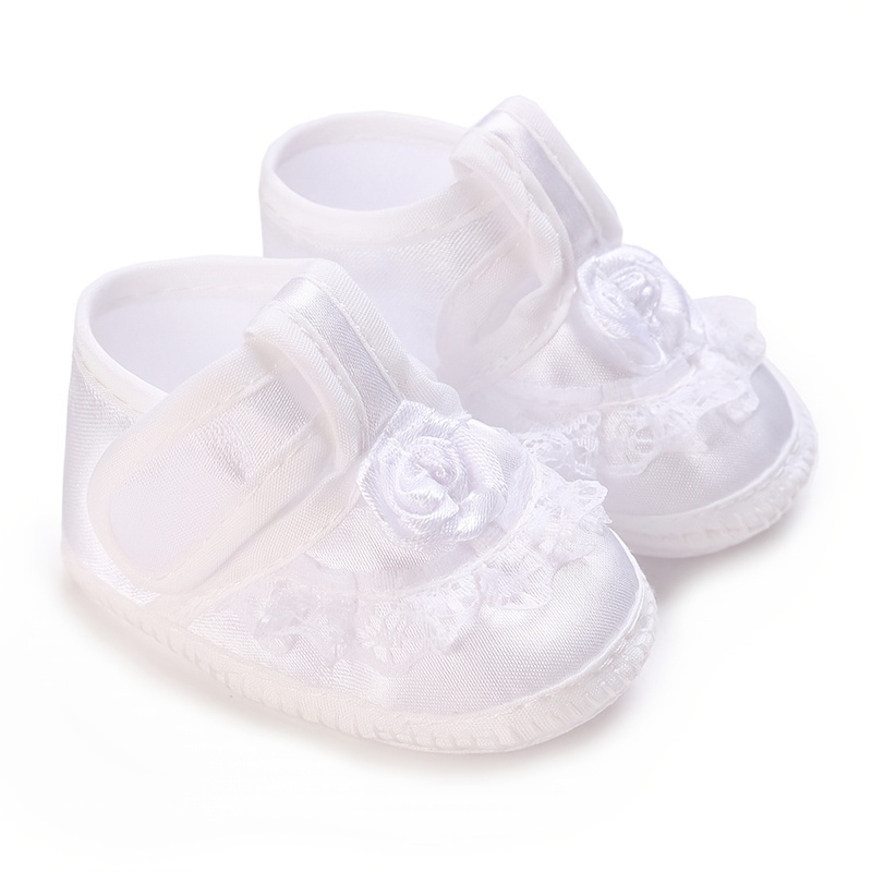 White Baby Lightweight Cute Baptism Shoes