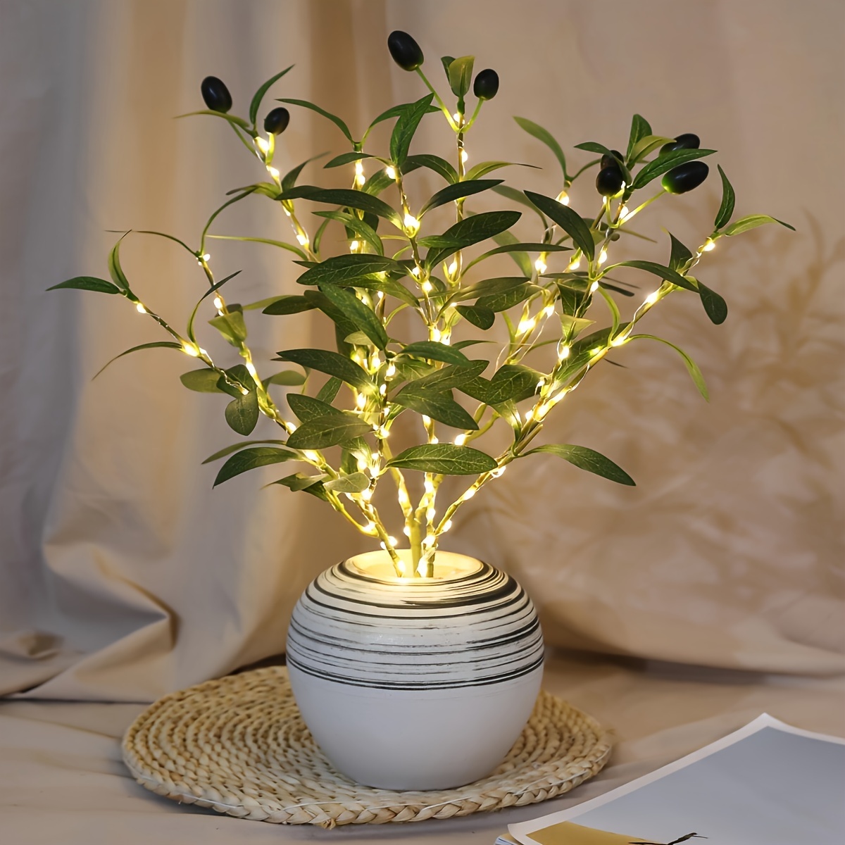 

Chic Led Lights - Battery-powered, Living Room, Bedroom, Dining Table & Holiday Decor