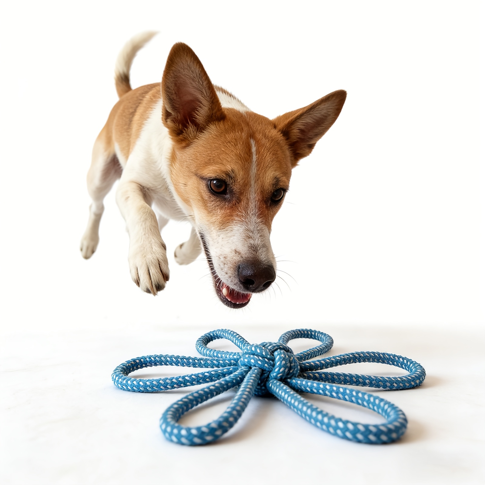 Flower-Shaped Dog Bite Toy for Interactive Training
