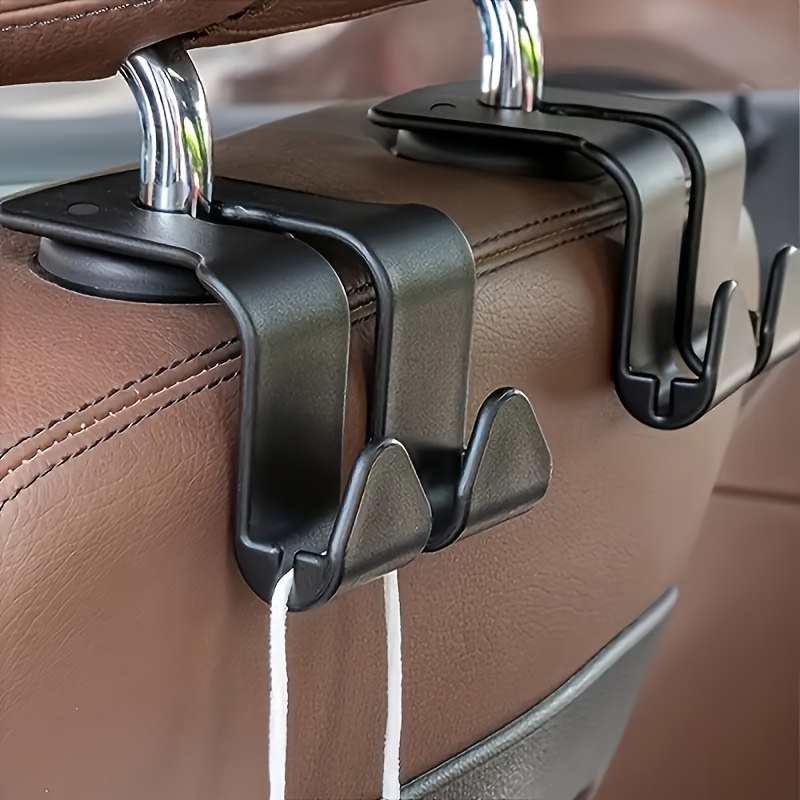 2pcs Multi-functional Car Seat Back Hooks - Space- Vehicle Organizer, Compatible With Car Models