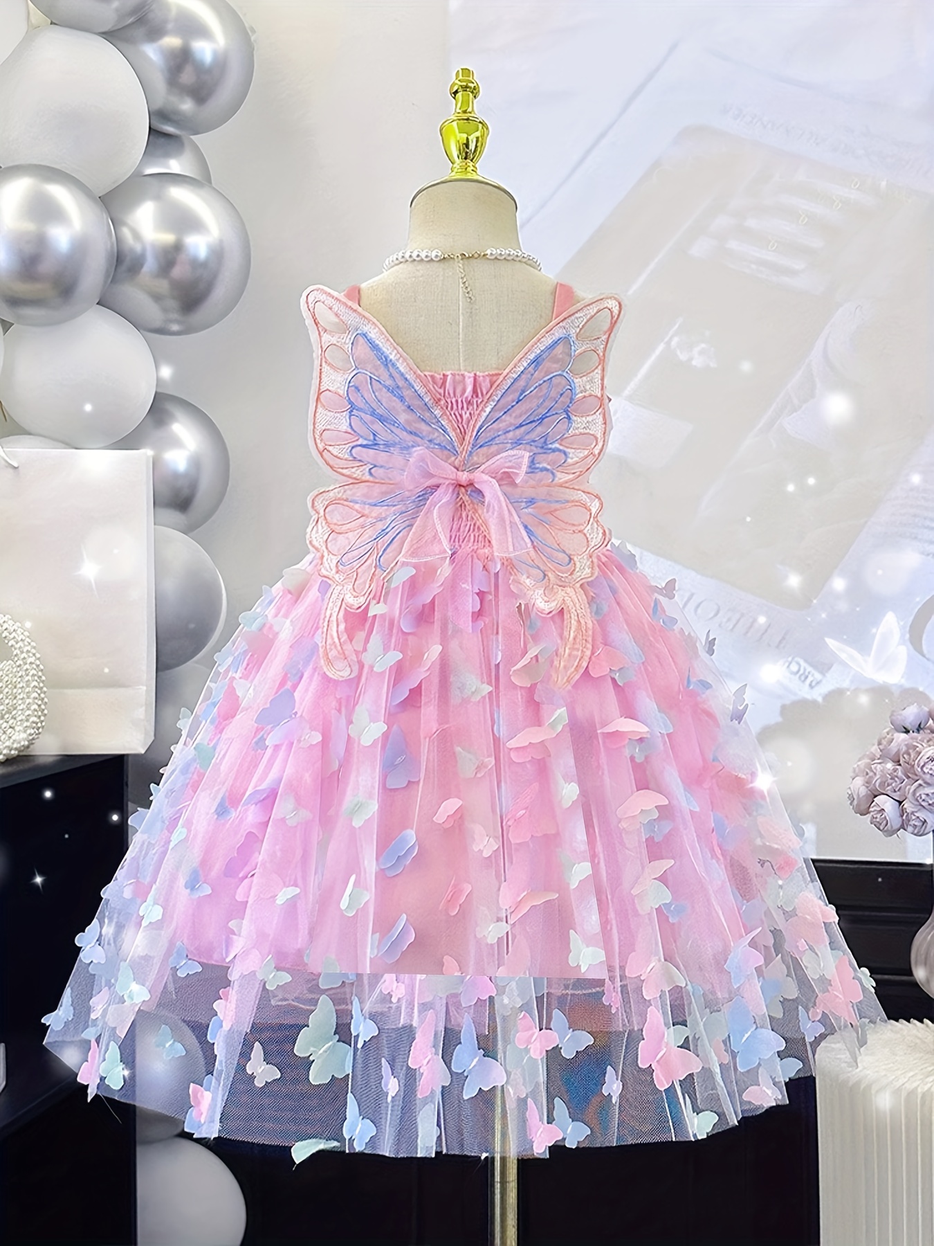 open lace back dress Light Green Satin Long A-Line Princess Dress, Cute Short Puff Sleeves main image 0