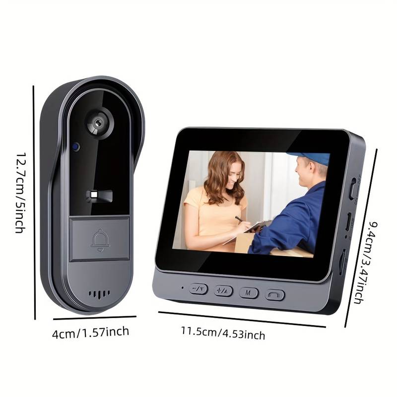 Ring Camera Bextgoo 2K Door Peephole Camera (Door View Cam) With
