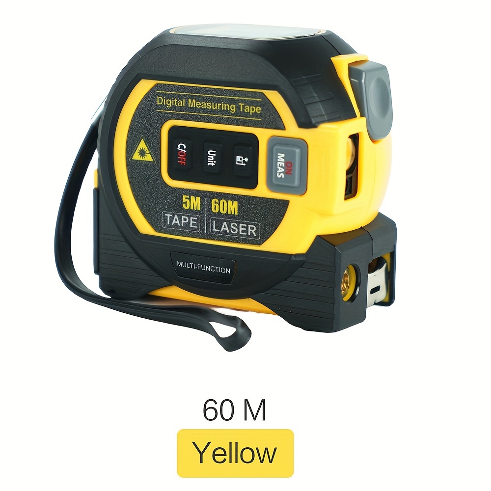  1pc 3 in 1 laser tape measure infrared distance measuring tool battery powered plastic for room floor wall door window construction projects 36v 0 4mw 1mw details 11