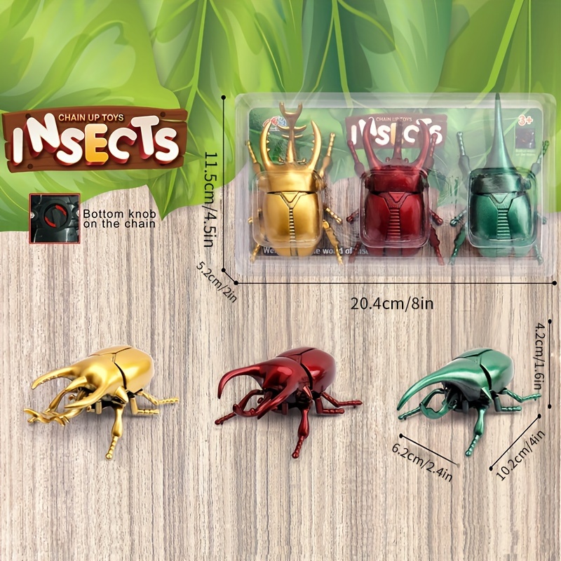 

New Creative Trick Props Moving Insect Toys, Children's Winding Clockwork Animal Toys