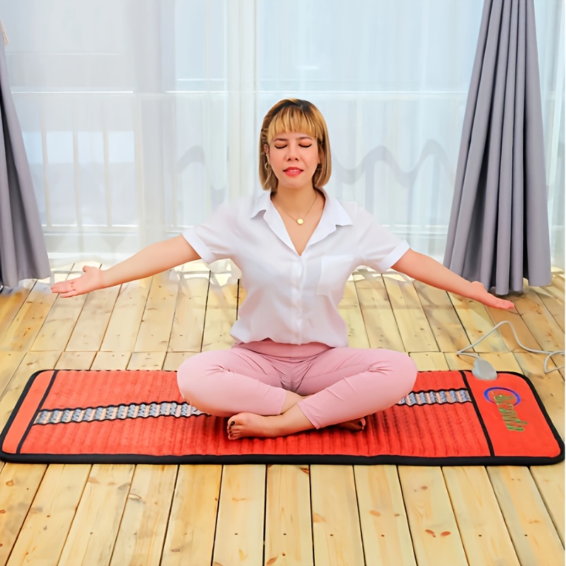     heating pad large size electric heating pad for full body deep warming   massage relaxation mat   auto shut off function adjustable timer temperature Product details 0