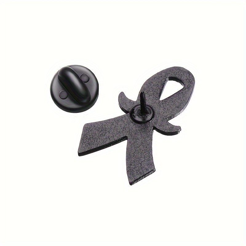 1pc blue ribbon beard badge backpack hat decorative brooch Temu