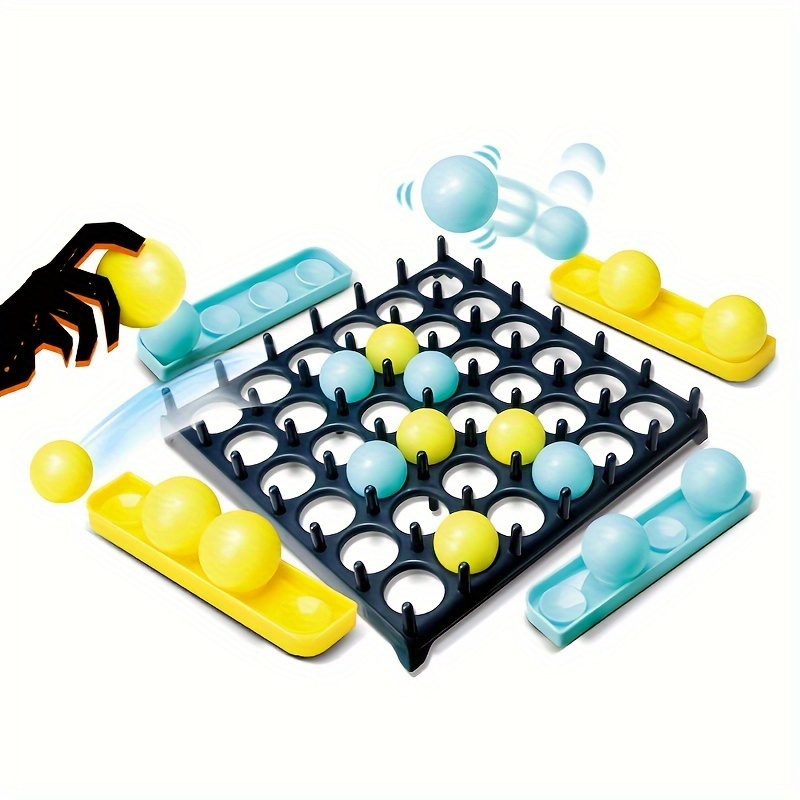 Tabletop Game Colorful Ball Beads Pitching Game Shooting
