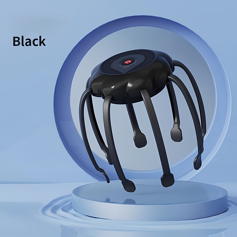 3   wireless electric head massager portable 360 degree head massager with 8 fingers deep relaxation and relaxation holiday gifts   massage gifts