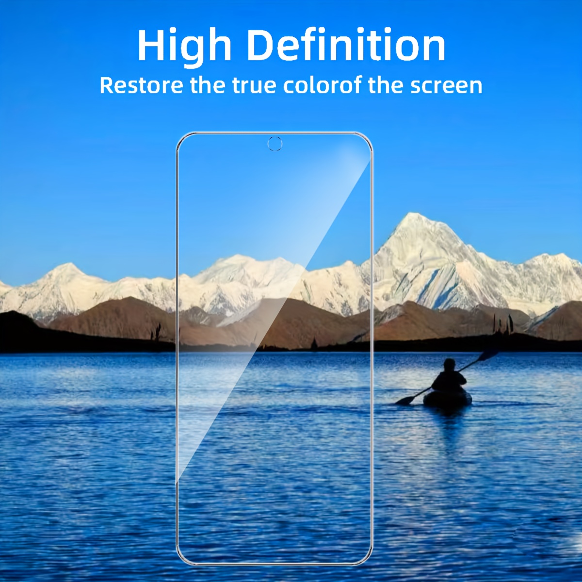 Pack of 3 High-Definition Fully Transparent Tempered Glass Screen Protectors, Compatible with Samsung Galaxy S25 / S25+ / S25 Ultra, Supports Ultrasonic Fingerprint Unlocking, Features an Oil-Repellent Coating, Scratch And Shatter Resistant, Smooth Surface, Designed to Be Compatible with Cases, Easy to Install.