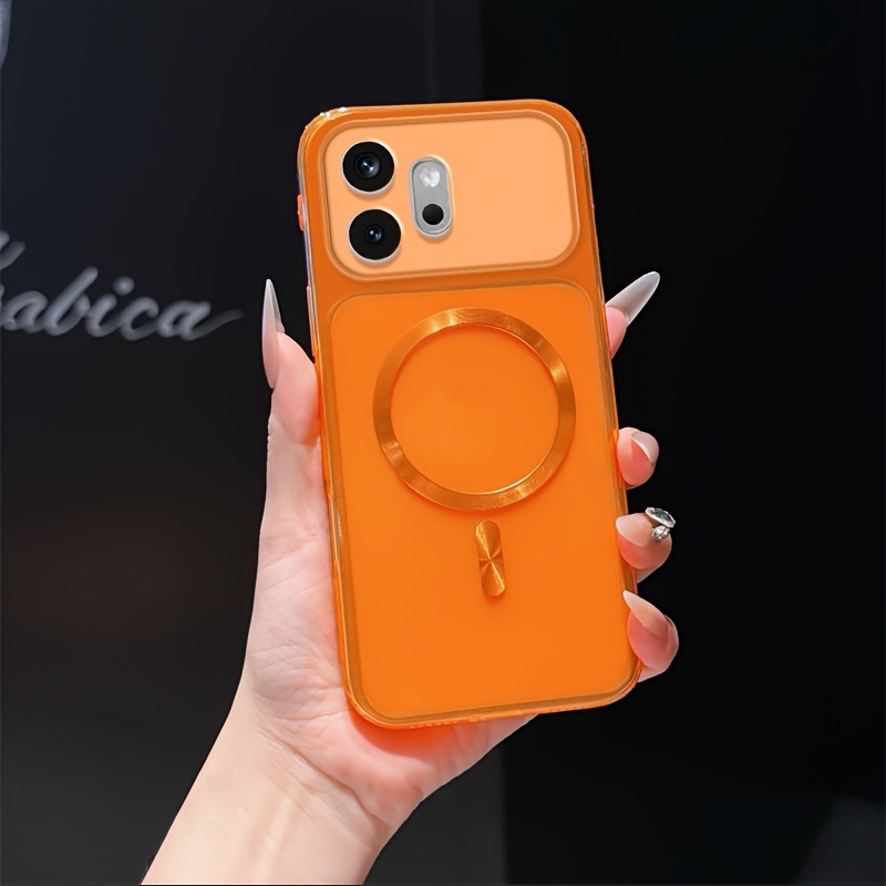 TEMU para Teléfono - para Honor 600 Pro para Honor 600 Lite 5G (Para Honor 600 Lite 5G = para Honor 600E 5G) Carcasa Magnética Mate Transparente Anti