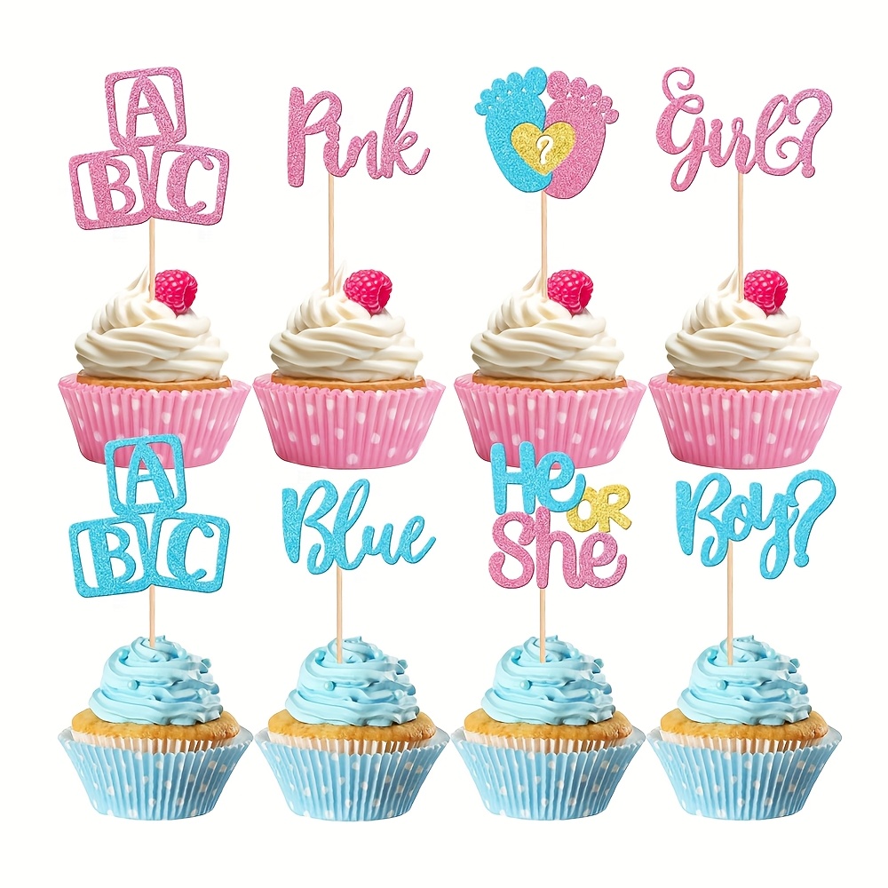 24 piezas toppers cupcakes vestido onesie Temu Ecuador