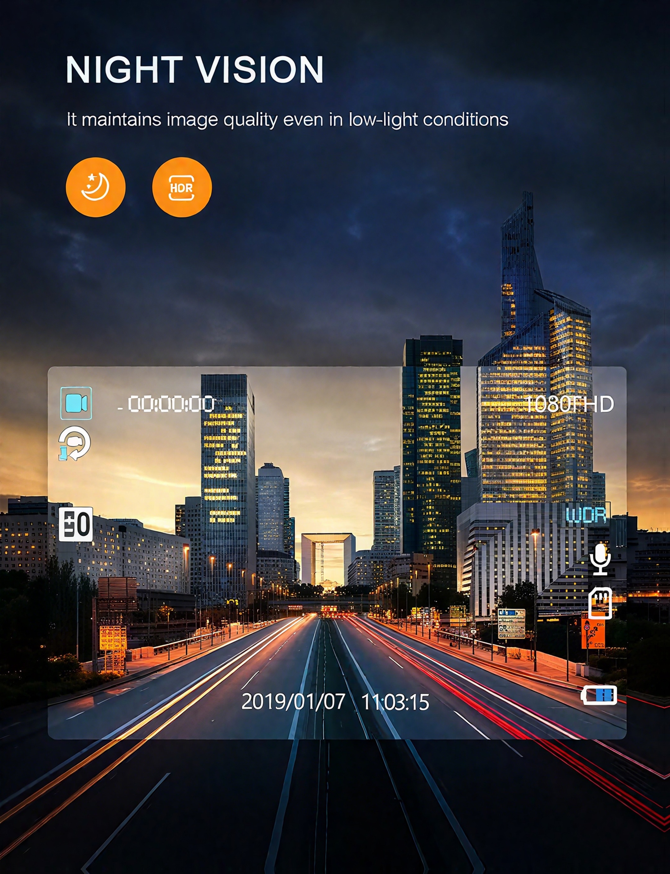 4 channel dash cam for cars 1080p   lens 4 in 1 dvr recorder with night vision 24h parking monitor g lighter     right rear dash camera system Product details 7
