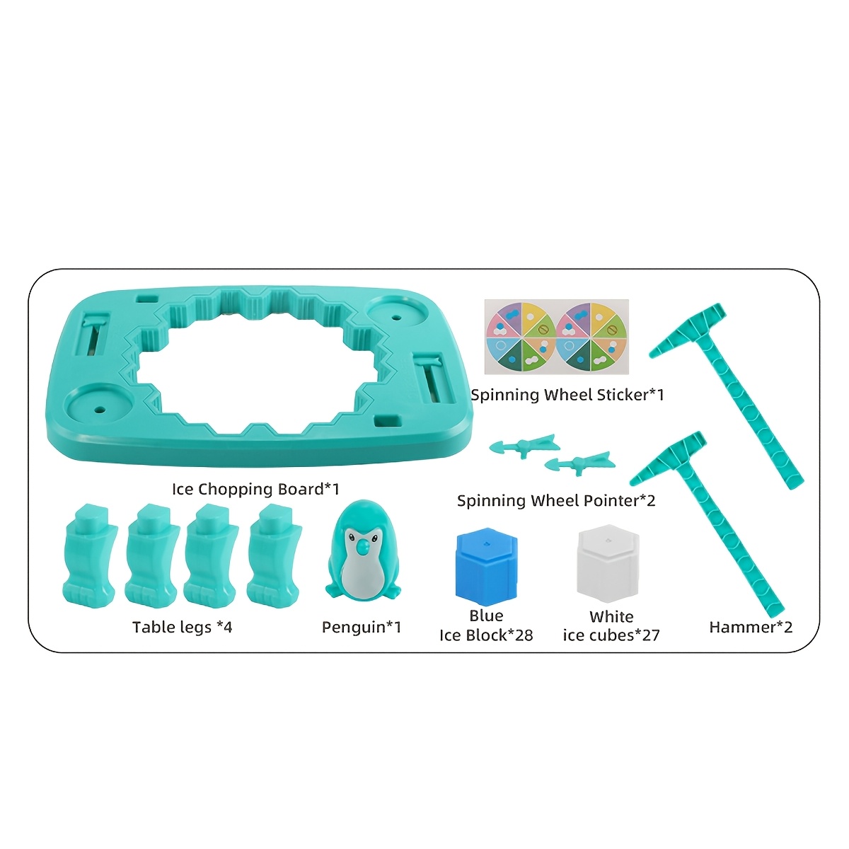 TEMU 1pc Large Size Save The Penguins Floor Game Toy, Entertainment Toy