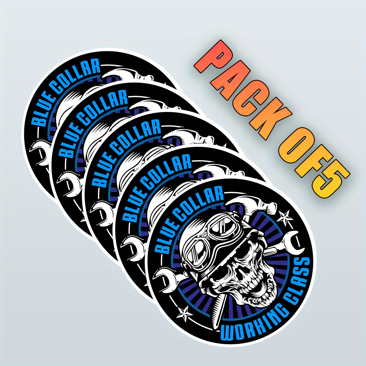  Welding Its Like Sewing with Fire Sticker Vinyl Decal for Blue  Collar Waterproof 5