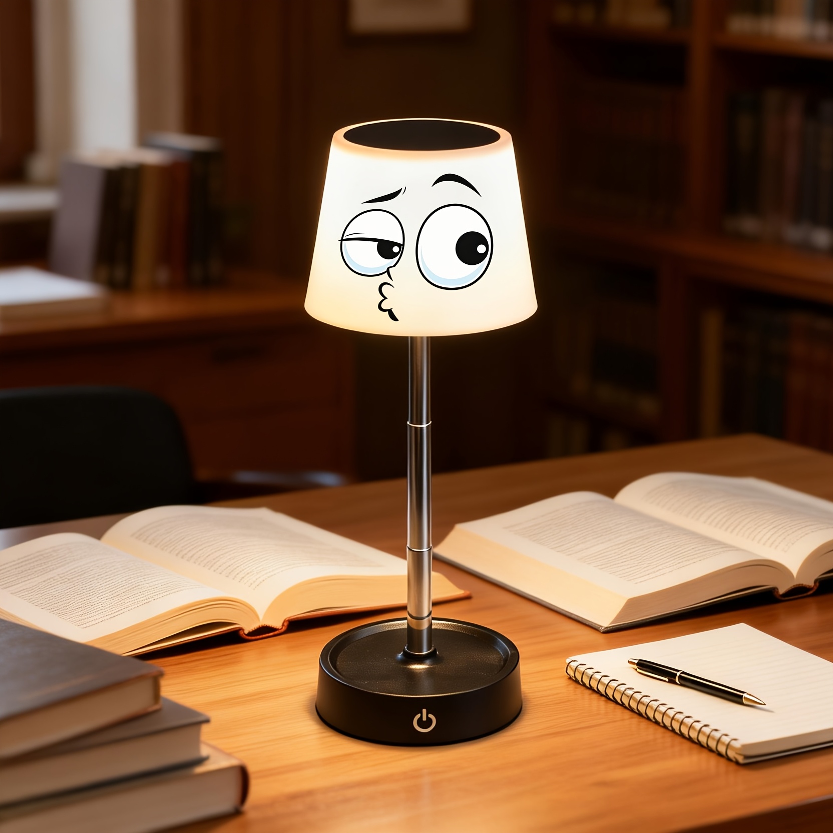 Meme Series Wireless Rechargeable Desk Lamp, Height-Adjustable
