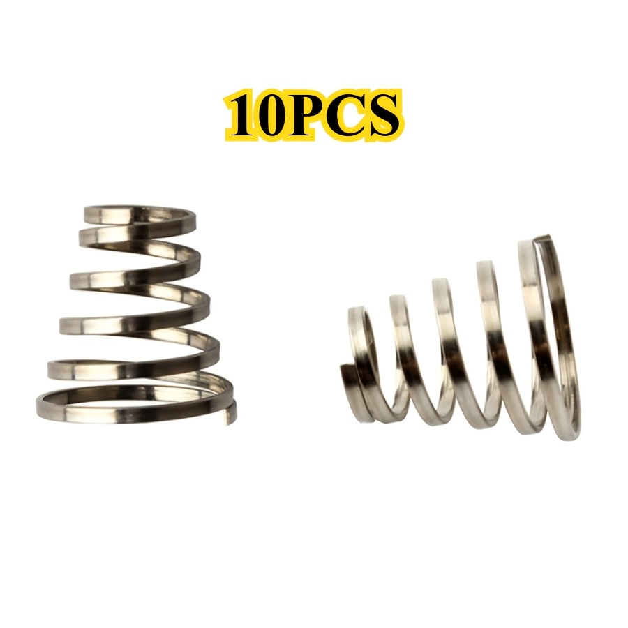 TEMU 10pcs Bike Quick Release Skewer Springs Replacement Mtb Road Bicycle Front Rear Wheel Skewer Spring Cycling Accessories