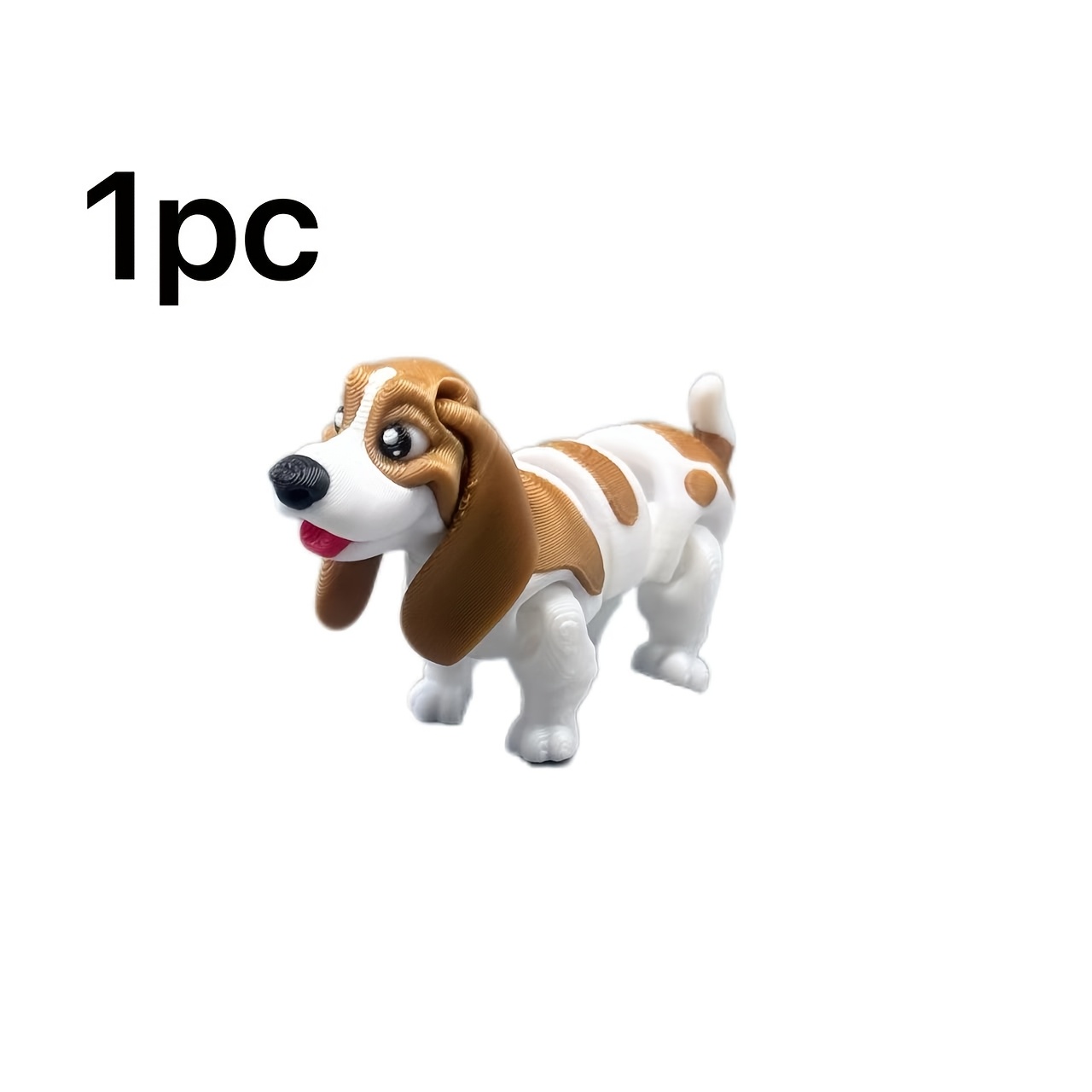 TEMU Ornement de bureau Beagle - Adorable de bureau, petite décoration de chambre, petite statue - Très approprié pour la décoration de bureau, la