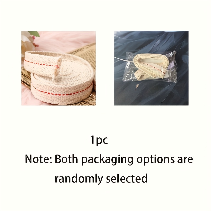 1 Roll Of Cotton Wick For Oil Lamps, Suitable For Replacing Wicks In Oil Lanterns And Burners (0.79 Inches By 39.37 Inches)
