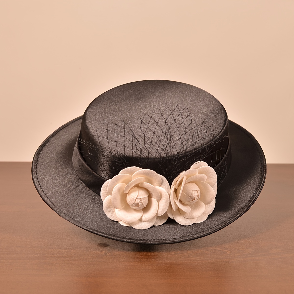 Women Ladies Cloche Tea Party Elegant Bow Fedora Short Brim Church Derby  Top Hat