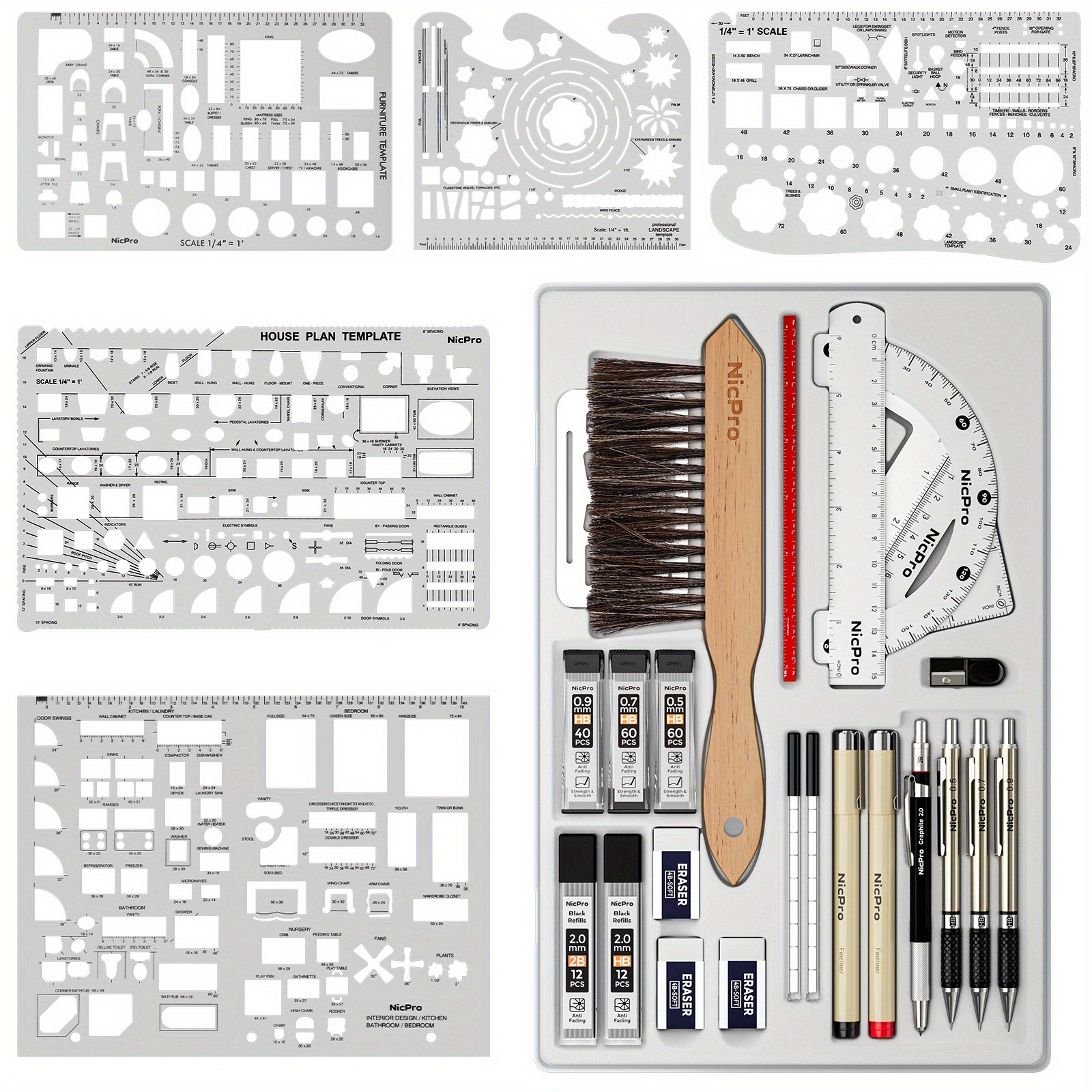 drafting tools sold on Temu United States