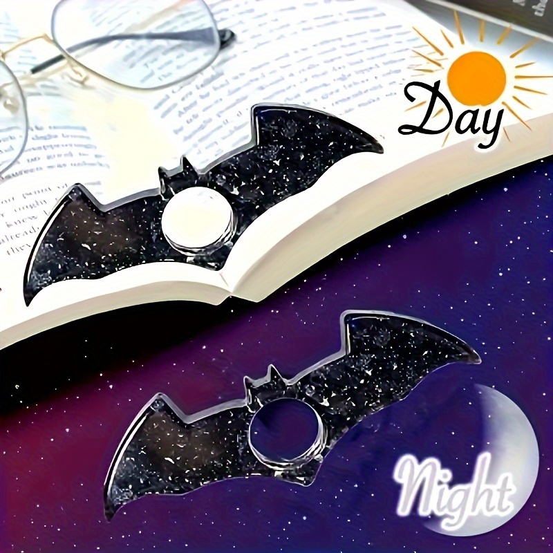 

Acrylic Bat Thumb Page Holder – 1 Pc Bat Bookmark Clip For Reading – Book Opener Clamp, Ideal Gift For Book Lovers, Teachers, Students – Reading Accessory