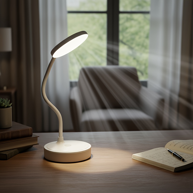 Rechargeable 360° Adjustable Arm Smart Lamp with Dimming