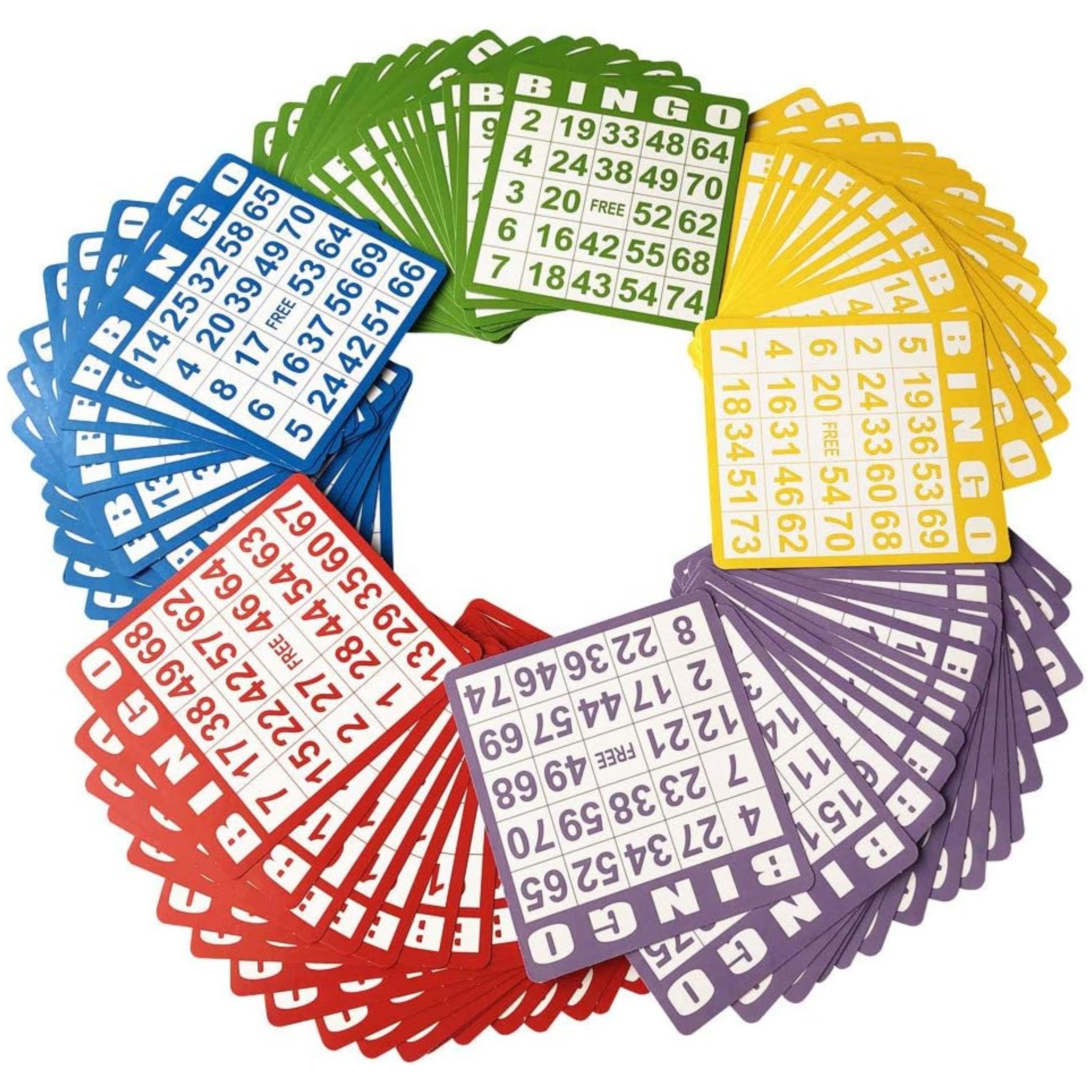 

- Bingo Cards, Game Card, Paper Card Games For School Classroom, Family , Travel Activities