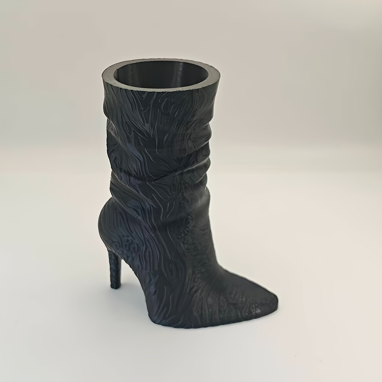 TEMU High Heel Shaped Pencil Holder, Creative Shaped Pencil Cup, Desktop Decoration Ornament, Favorite Of Office Workers