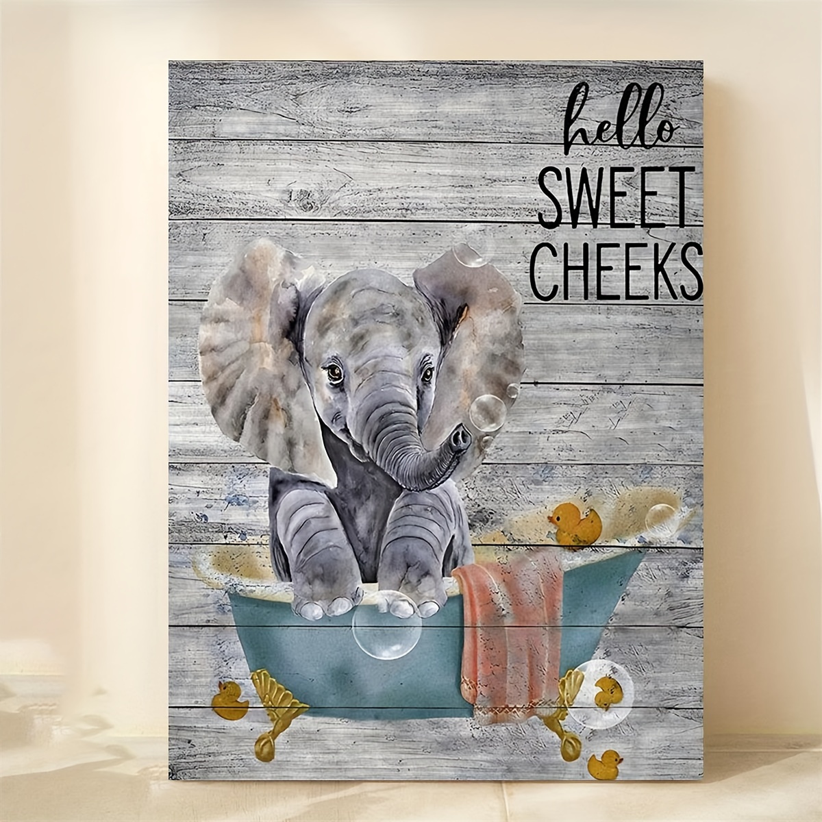 Elephant Autism Poster Autism Awareness Tin Sign Art - Temu