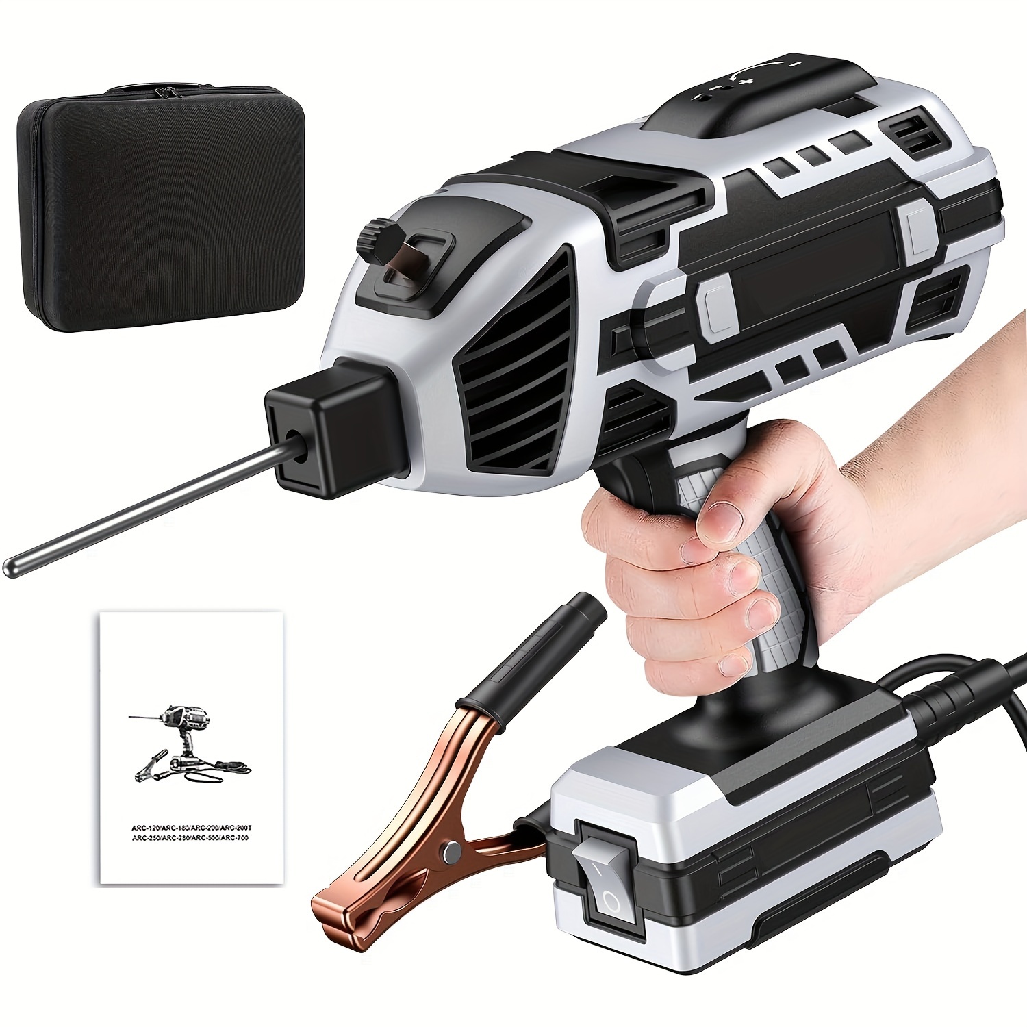 Portable Welder Machine 110v Arc Handheld Welder Igbt Inverter Welding