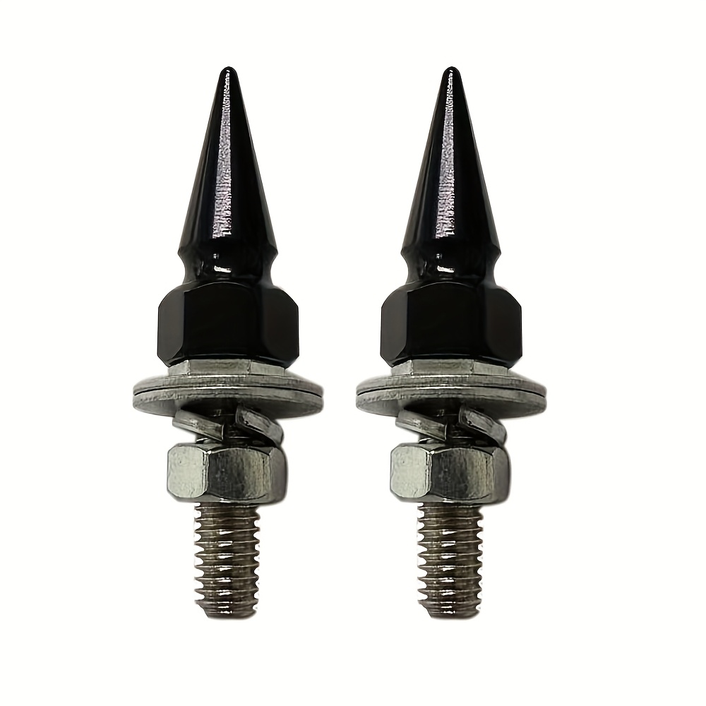 TEMU Set Of 2 Universal License Plate Frame Bolts Suitable For Most Vehicles, Including Cars, Trucks, And Motorcycles.