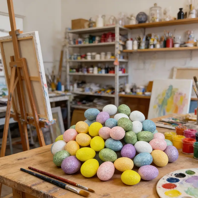 35 bunte ostereier dekorative klassische ostereier ornamente