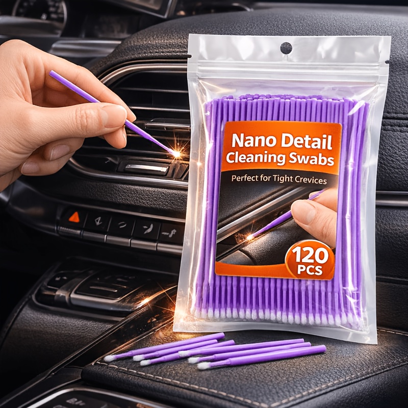 120pcs Micro Detail Brushes, Soft Bristle Cleaning Applicators for... product image 2