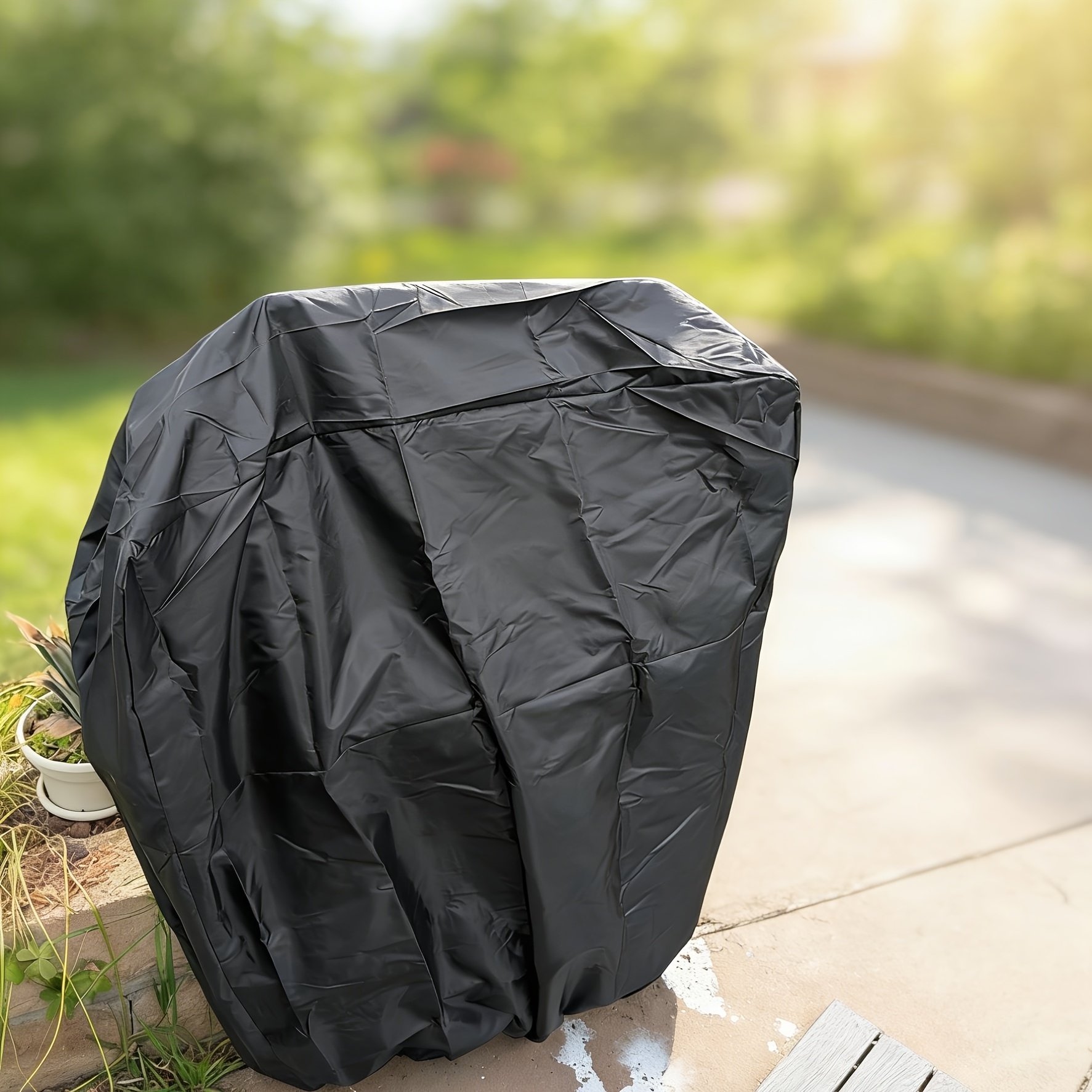 TEMU 1 housse de chaise noire - 28,1"L×13,5"P×43,5"H, housse de mobilier d'extérieur, pour chaises longues pliantes de patio
