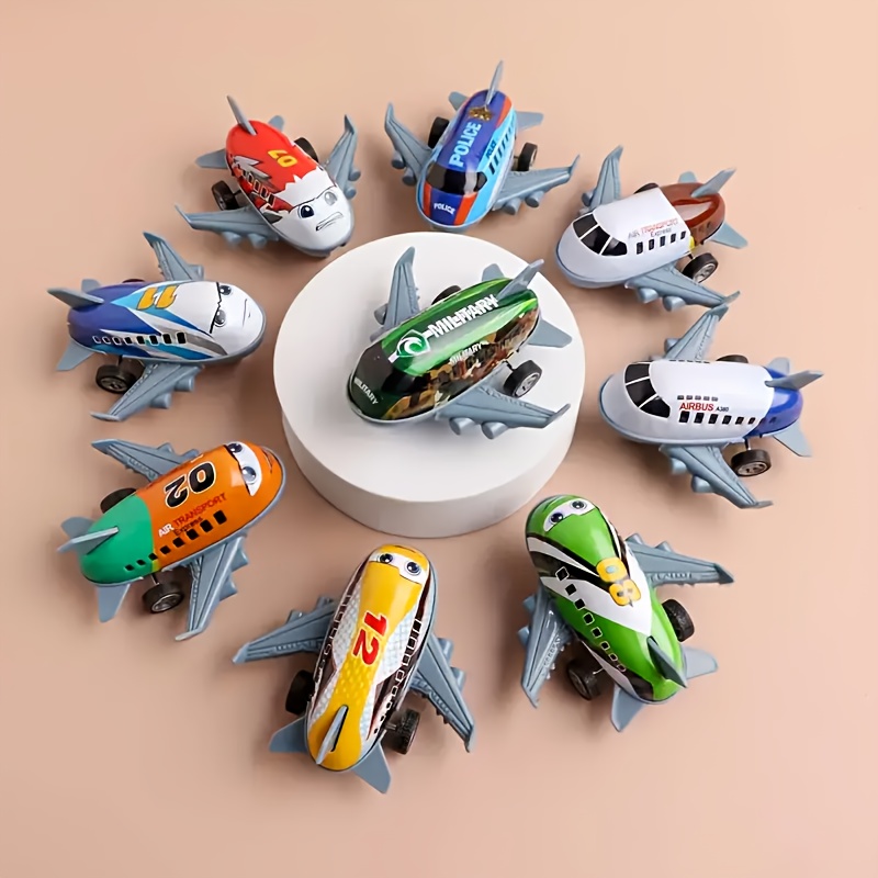 Plastic Airplane Set Inertia Drive - Perfect Party Favors