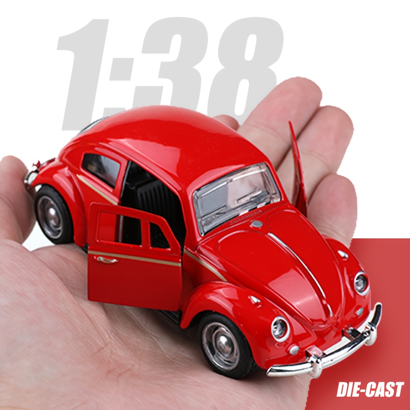 1 38 scale die cast metal car model classic   openable doors windows collectible toy car with   interior perfect birthday details 0
