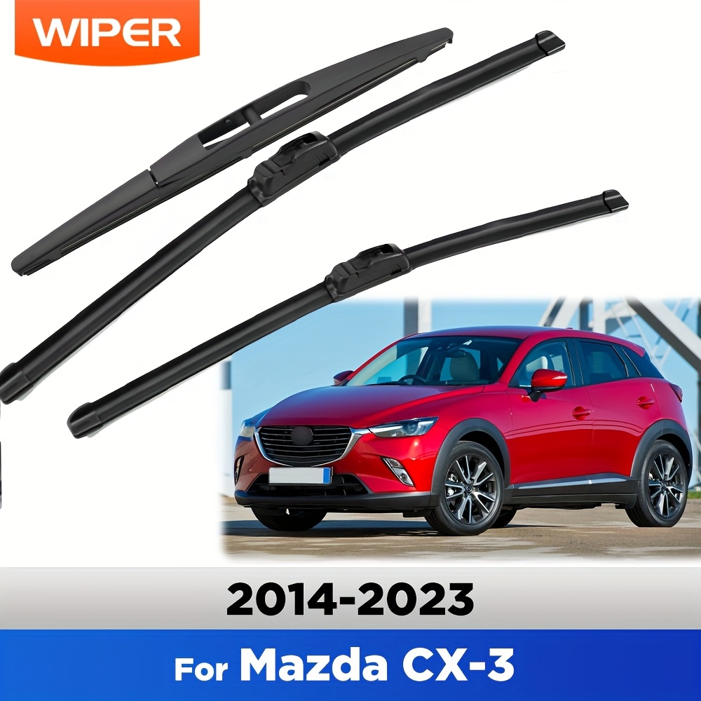 TEMU Wiper Front & Rear Wiper Blades Set For Cx3 2014 - 2023 Windshield Windscreen Window Brushes 22