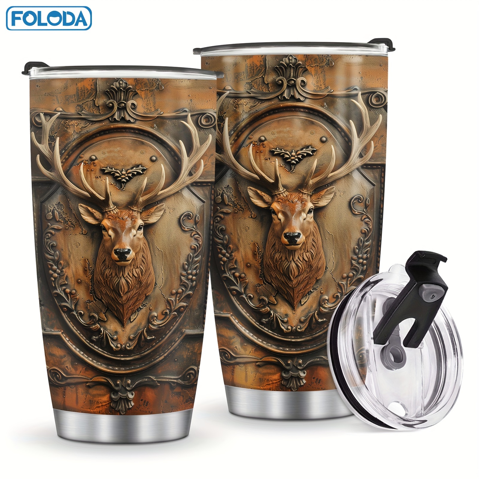 

Foloda 1pc Cadeaux de Chasse Hommes, Cadeaux de Chasseur Hommes , Cadeaux de et d' Chasseurs, Cadeau des Cerfs, Cadeaux de la - Lui, à Café Hommes, de Chasse au , Mug de Couvercle 20oz.