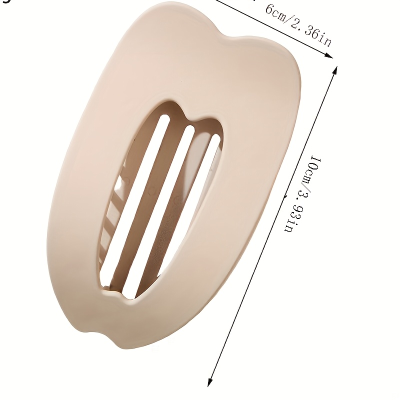 Women's Flat Hair Clips, Frosted Flat Claw Clips, Strong Styling Large Hair Clips, Suitable for Thick and Fine Hair, Sturdy Grip Without Slipping, Hair Claw Clip Hair Accessory.