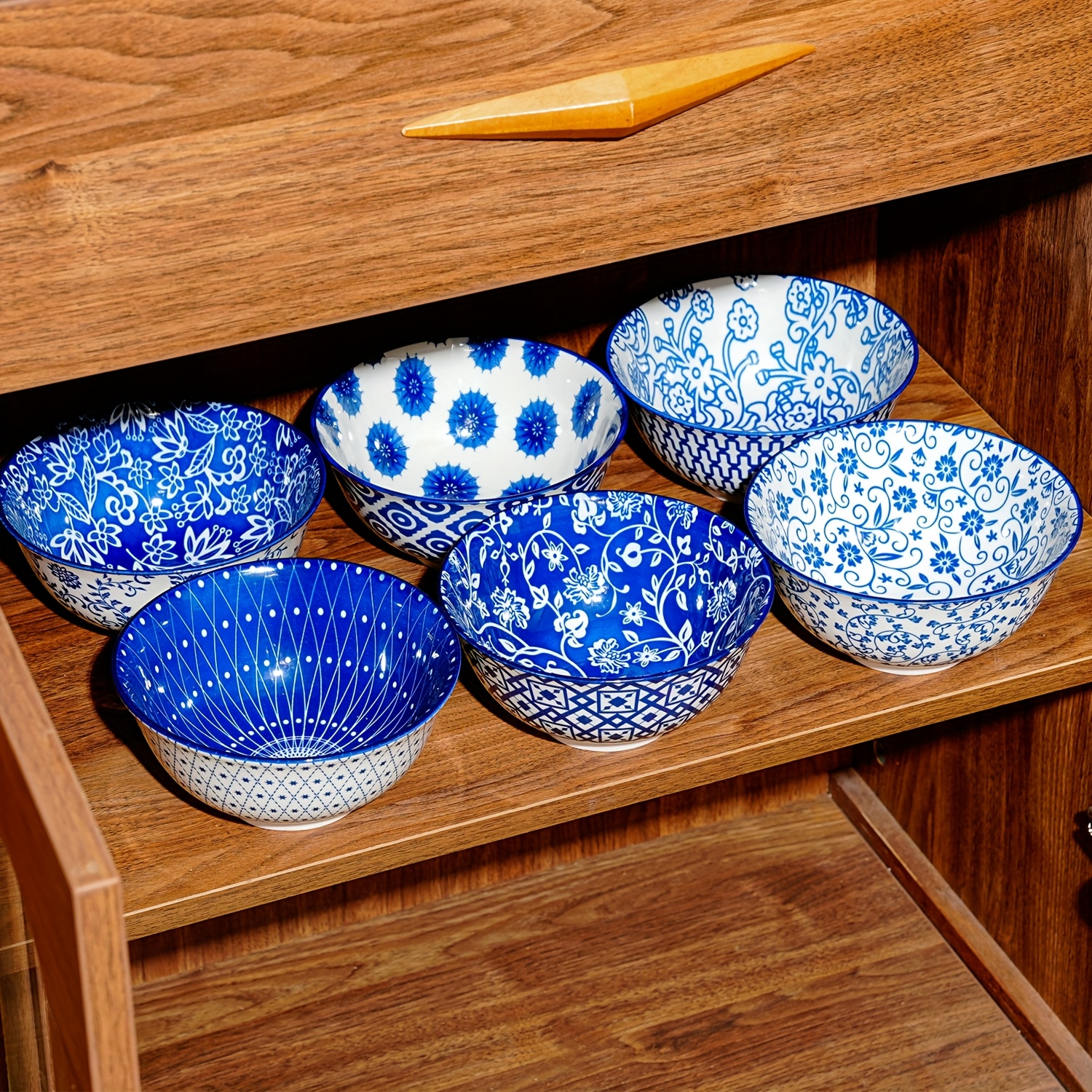 MALACASA Soup Cereal Bowls, 30oz Bowls For Kitchen, Ceramic