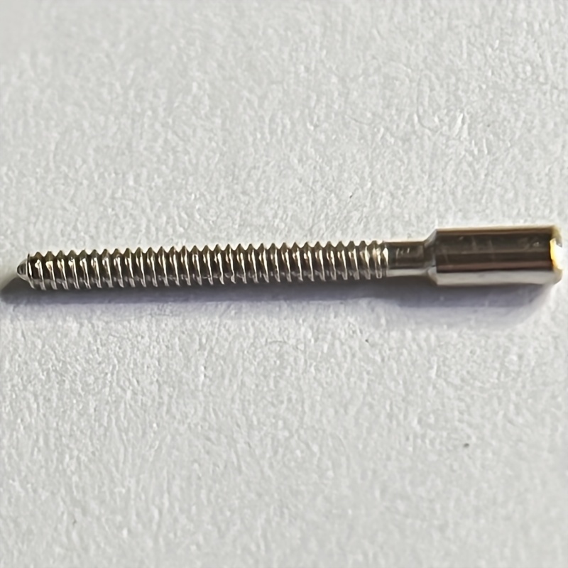10 vnt. 0,9 mm x 0,9 mm laikrodžio mechanizmo rankenėlės jungties vamzdelių