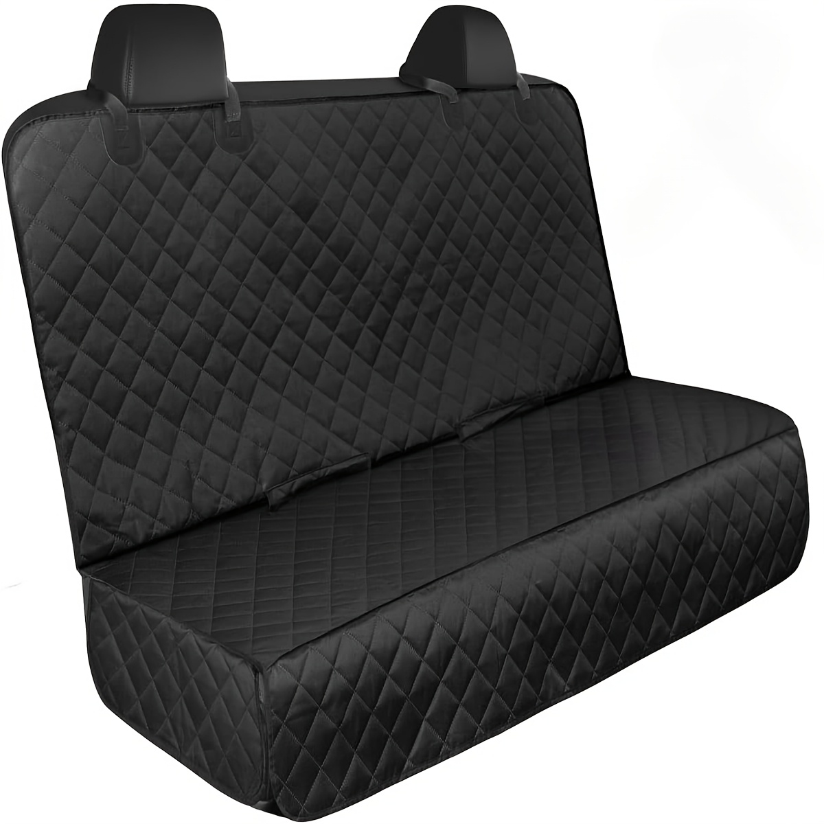 TEMU Car Back Seat Dog Cover, Anti-slip And Scratch-resistant Durable Pet Seat Protector For Cars, Suitable For Sedans And Suvs