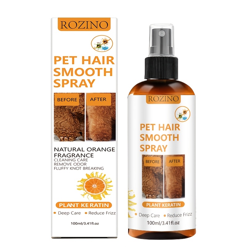 Image of Pet Hair Smoothing 100ml, , Instantly Smoothes Frizz, Instant - Deep Nourishing Detangling Cream, Contains Vitamin C, Suitable For Daily Grooming Of Cats And Pet Dogs